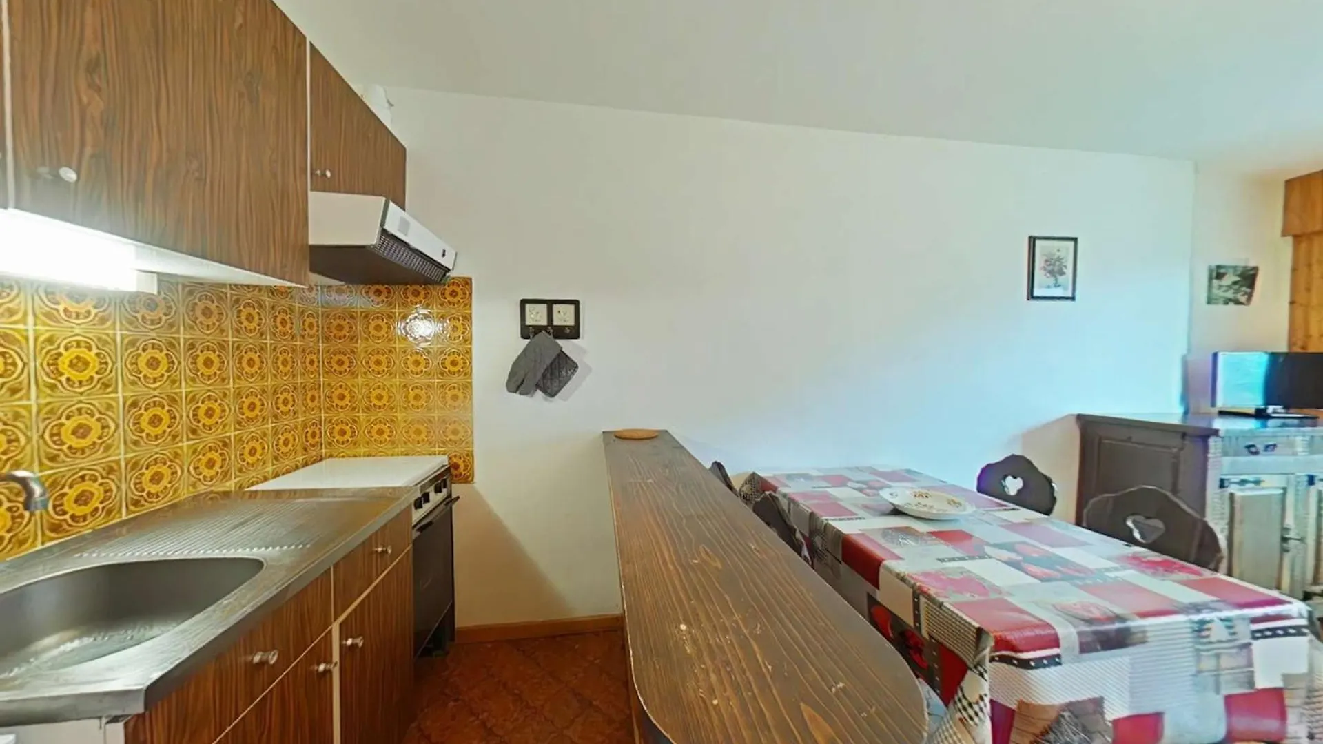 Studio 4 Couchages, Proche Telecabine, Parking, Animaux Acceptes - Fr-1-241-75 ル・グラン・ボルナン アパート